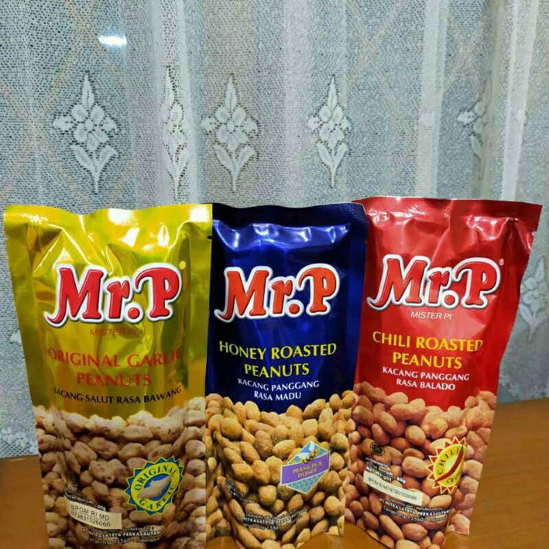 Jual Kacang Mr P Peanuts 80 Gr Shopee Indonesia