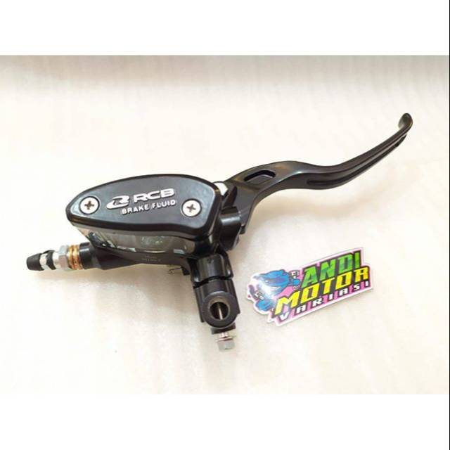 Jual Master Rem Brake Pump Racing Boy RCB RH Kanan Hitam Black | Shopee ...
