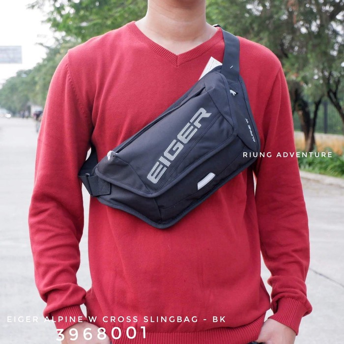 Sling bag sale pria eiger