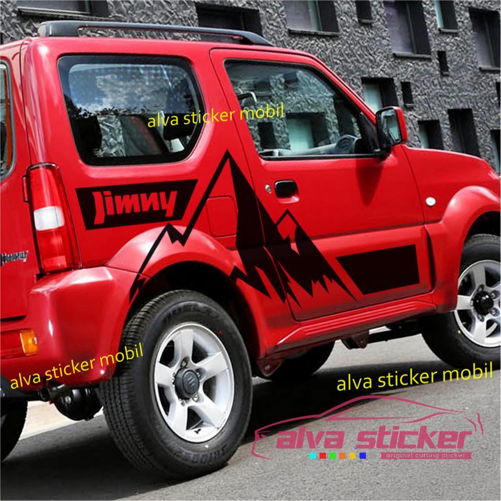 Jual sticker jimny list stripe mobil suzuki jimny full body stiker ...
