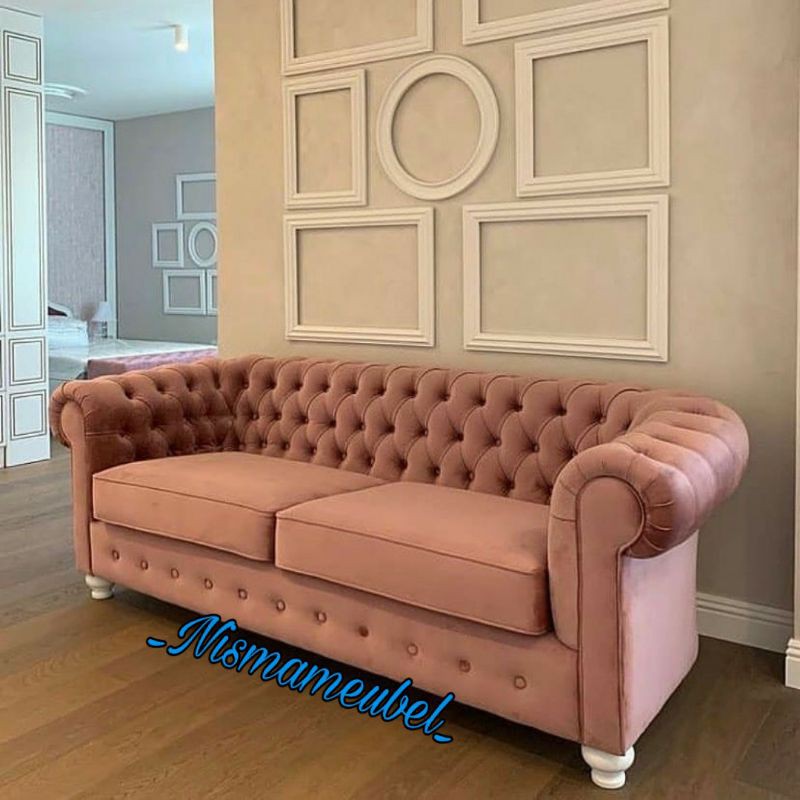 Jual sofa Chesterfield sofa termurah sofa Chester sofa minimalis