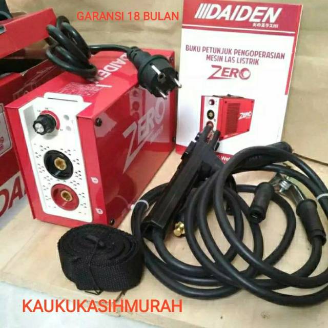 Jual MESIN LAS LISTRIK DAIDEN ZERO 120A JAPAN TURBO | Shopee Indonesia