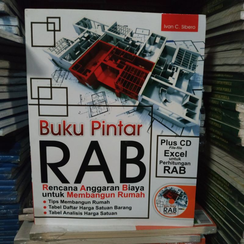 Jual Buku Pintar RAB Rencana Anggaran Biaya untuk Membangun Rumah ...