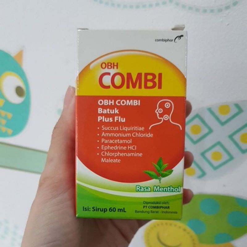 Jual OBH COMBI PLUS Batuk Flu Menthol | Shopee Indonesia