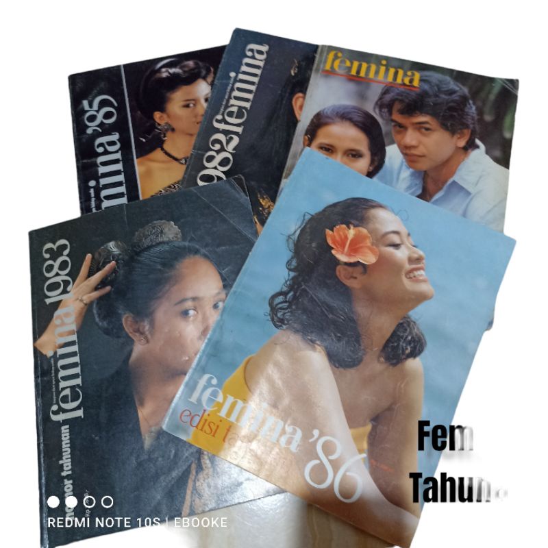 Jual Majalah Femina Edisi Tahunan Jadul Shopee Indonesia