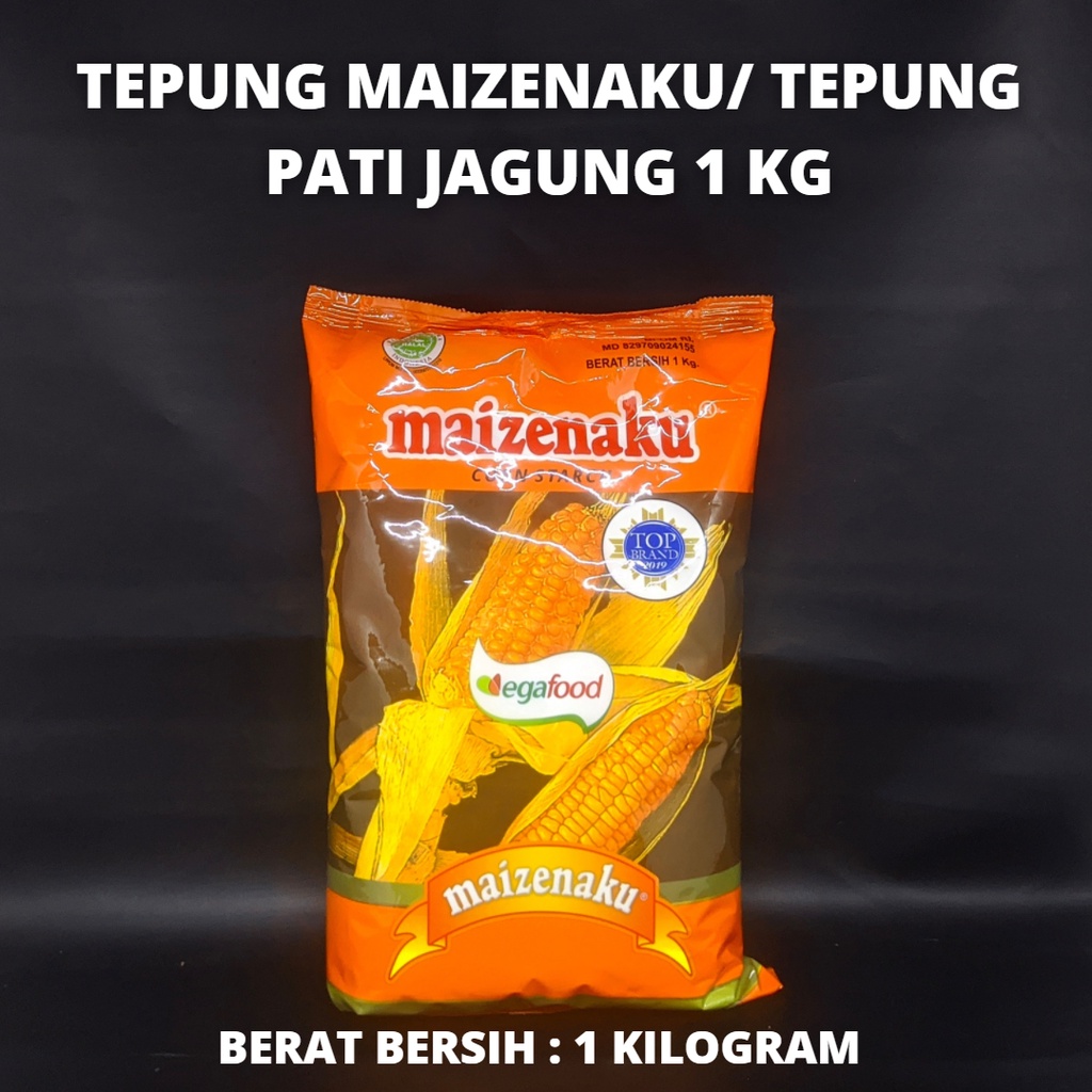 Jual Tepung Maizenaku Kemasan 1kg Tepung pati jagung corn strach 1 kg ...