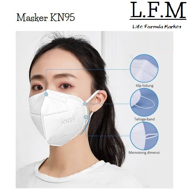 Jual Masker KN95 5 Ply 1 Pcs | Shopee Indonesia