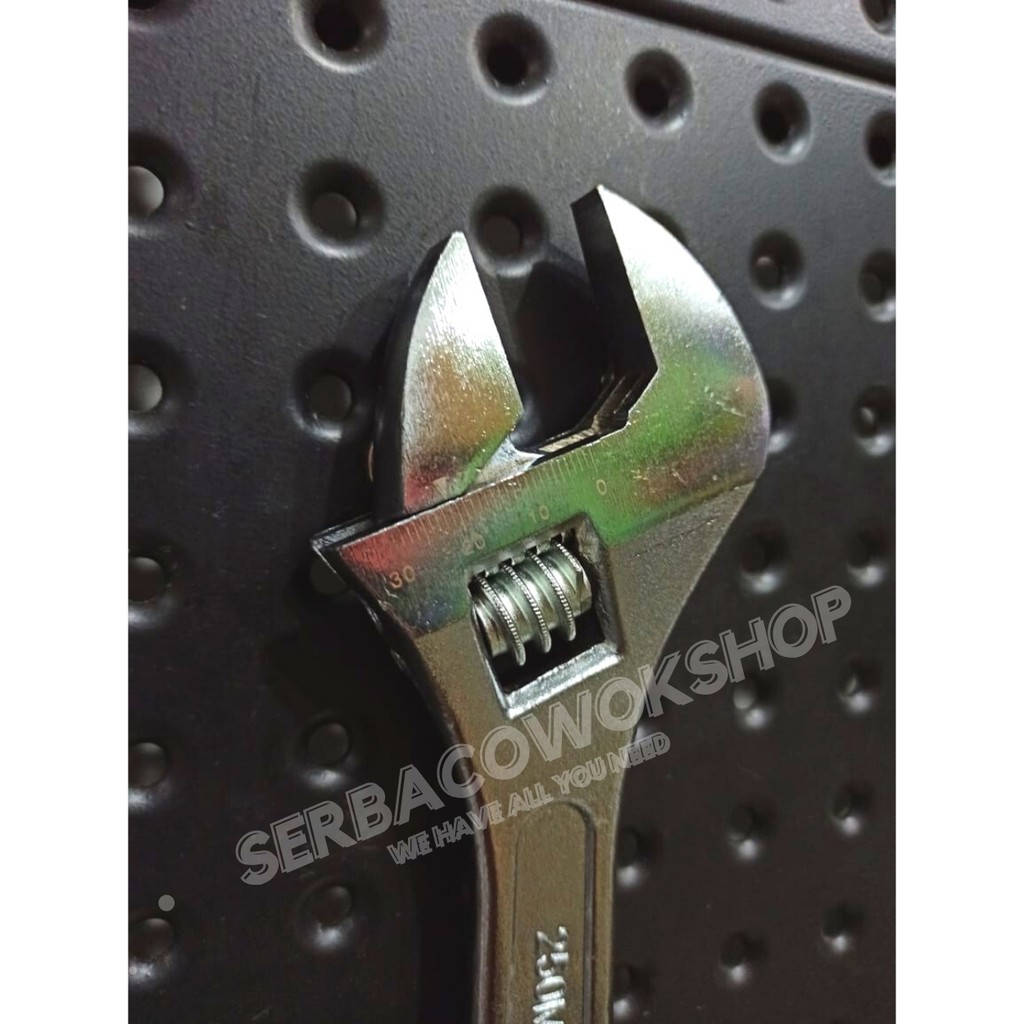 Jual Kenmaster Kunci Inggris 10" Inch Inci Kunci Bago 250 mm Chrome