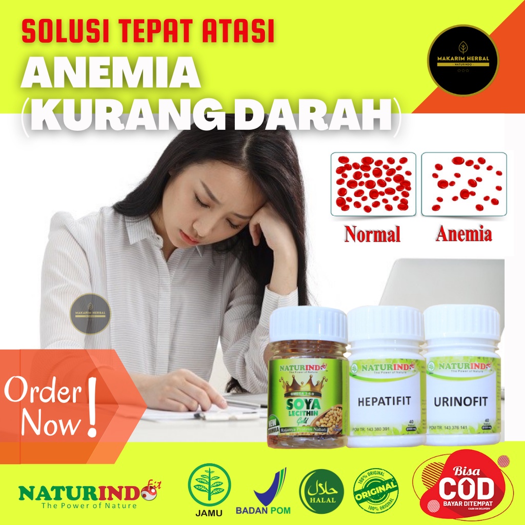 Jual OBAT ANEMIA KURANG DARAH LEMAH LETIH LESU HB RENDAH Shopee Indonesia