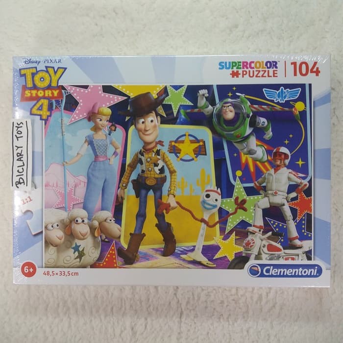Jual Puzzle Clementoni Disney Toy Story Bo Buzz Lightyear Woody Duke ...