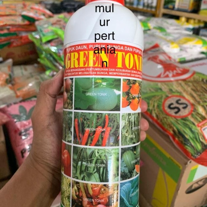 Jual Pupuk Daun Bunga Dan Buah Green Tonik 1 Liter | Shopee Indonesia