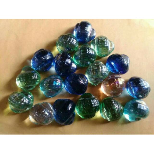 Jual Batu kaca - kerang laut - round sea Shell | Shopee Indonesia