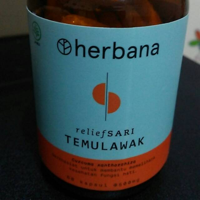Jual HERBANA RELIEF SARI ( TEMULAWAK ) Shopee Indonesia