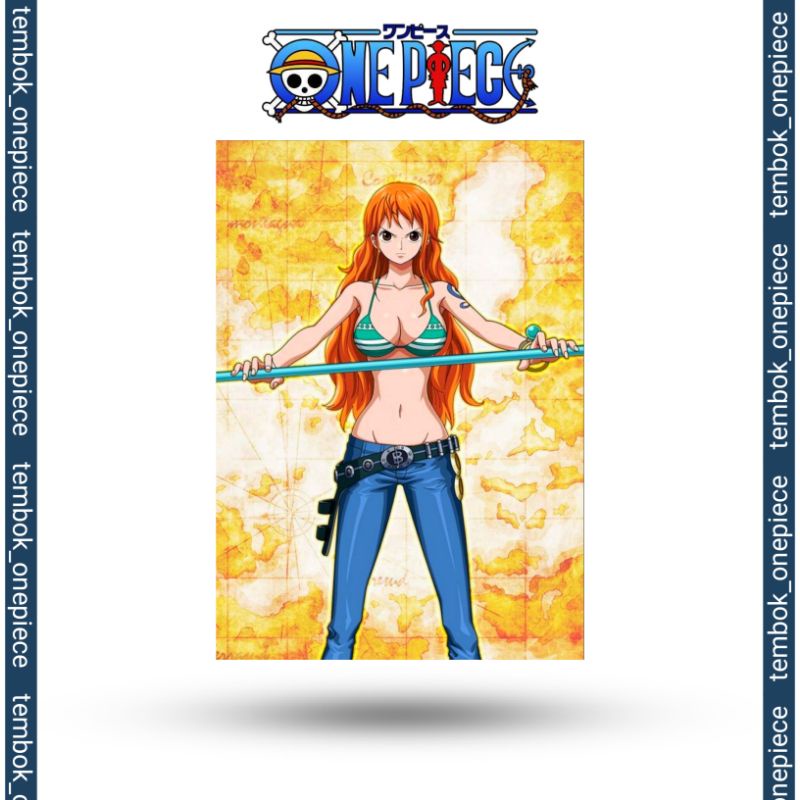 Jual Poster Anime One Piece Nami Shopee Indonesia