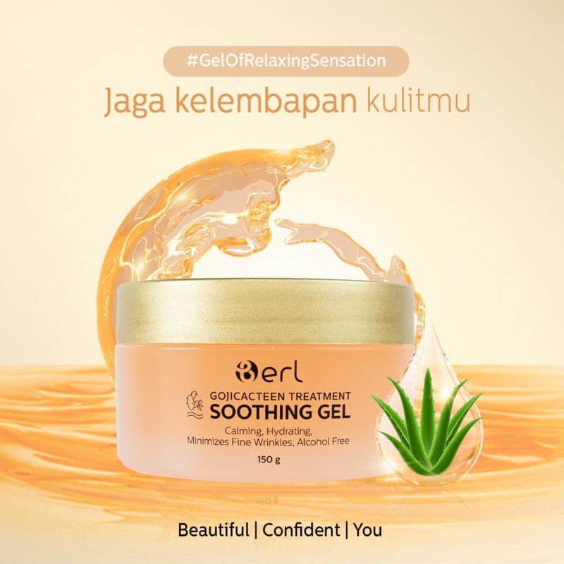 Jual Berl Gojicacteen Treatment Shooting Gel | Shopee Indonesia