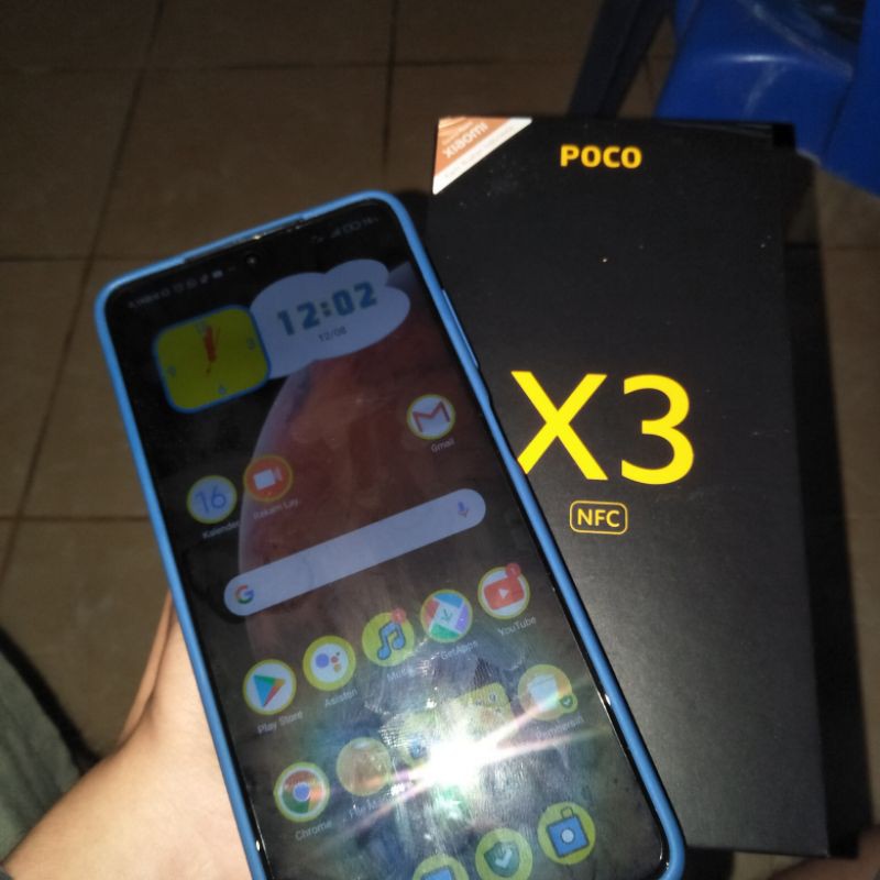 Jual pocoX3 NFC 8/128 bekas pemakaian sendiri Minus microphone tidak ...