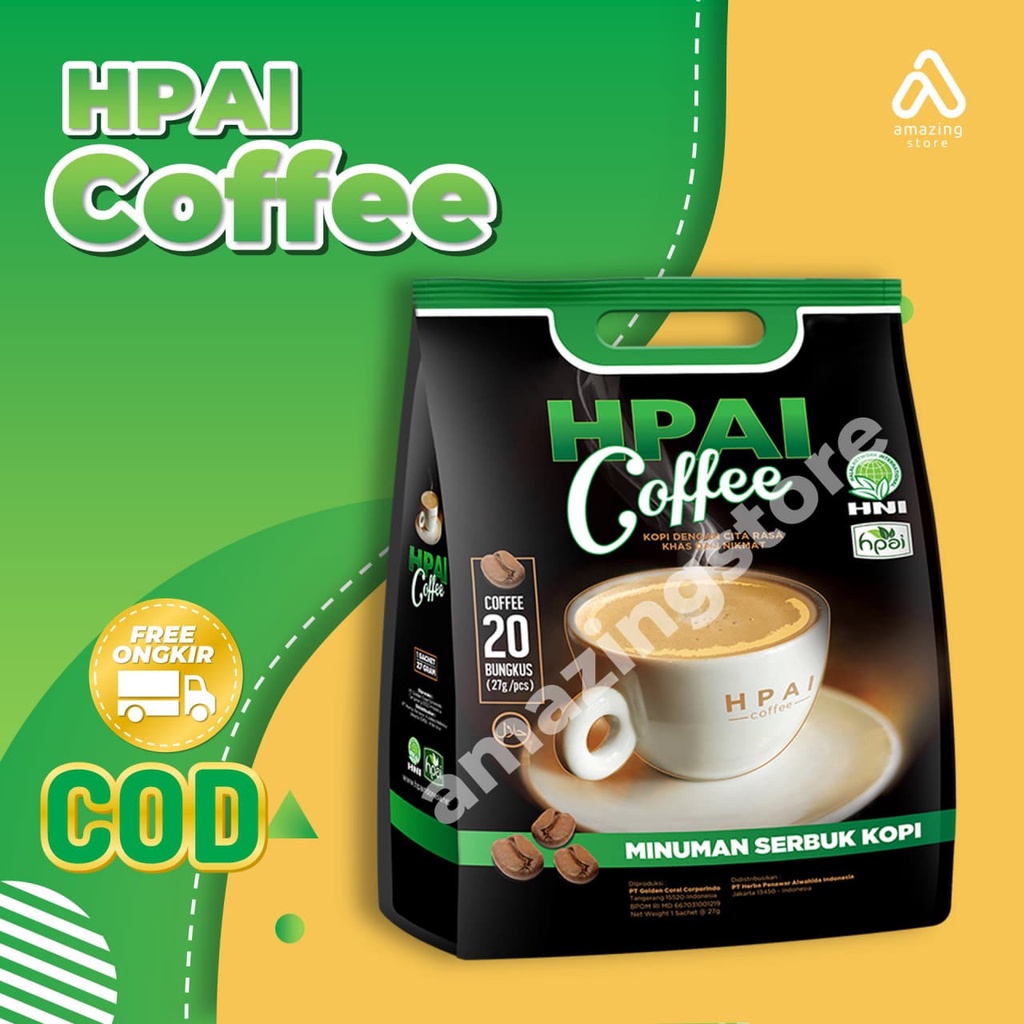 Jual Hni Cofee Kopi Hitam Hni Hpai Herbal Alami Shopee Indonesia