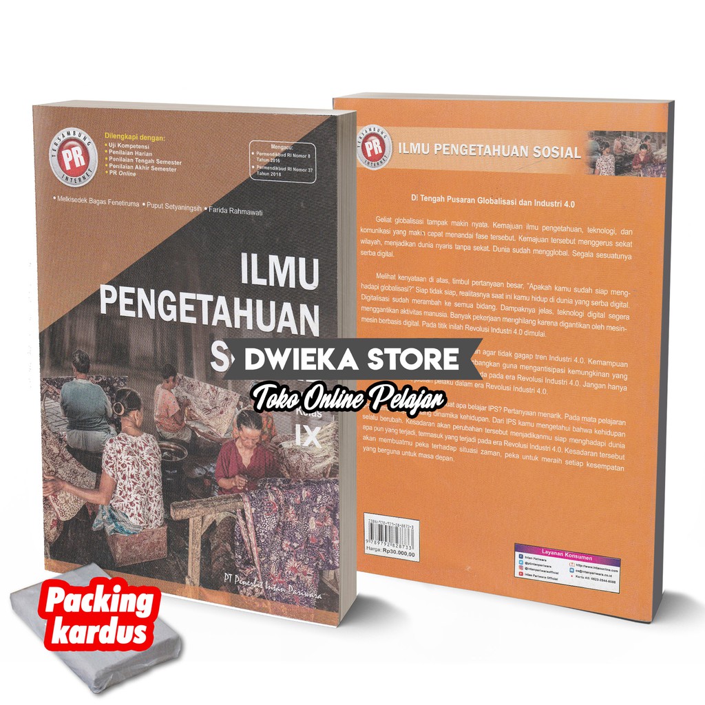 Jual Buku LKS PR SMP Kelas 9 IPS Semester 1 Intan Pariwara | Shopee ...