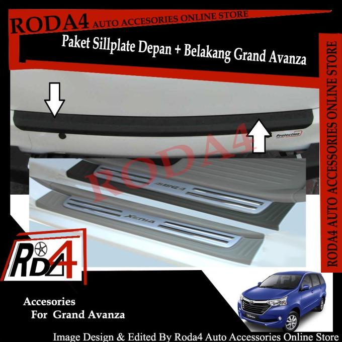 Jual Paket Sillplate Silplate Samping Belakang All New Grand Avanza Rod Murah Shopee