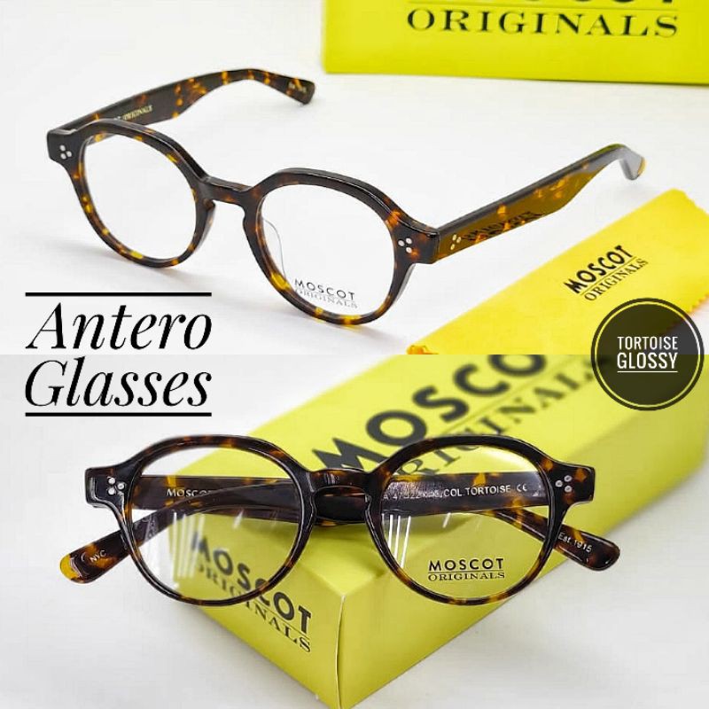Jual frame kacamata pria wanita moscot ezra grade original | Shopee ...