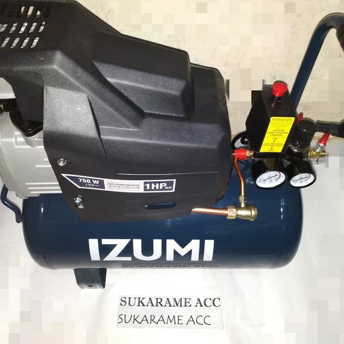 Jual AIR Compressor Kompresor Angin Portable 1HP 24 L DD1024 IZUMI JAPAN Shopee Indonesia