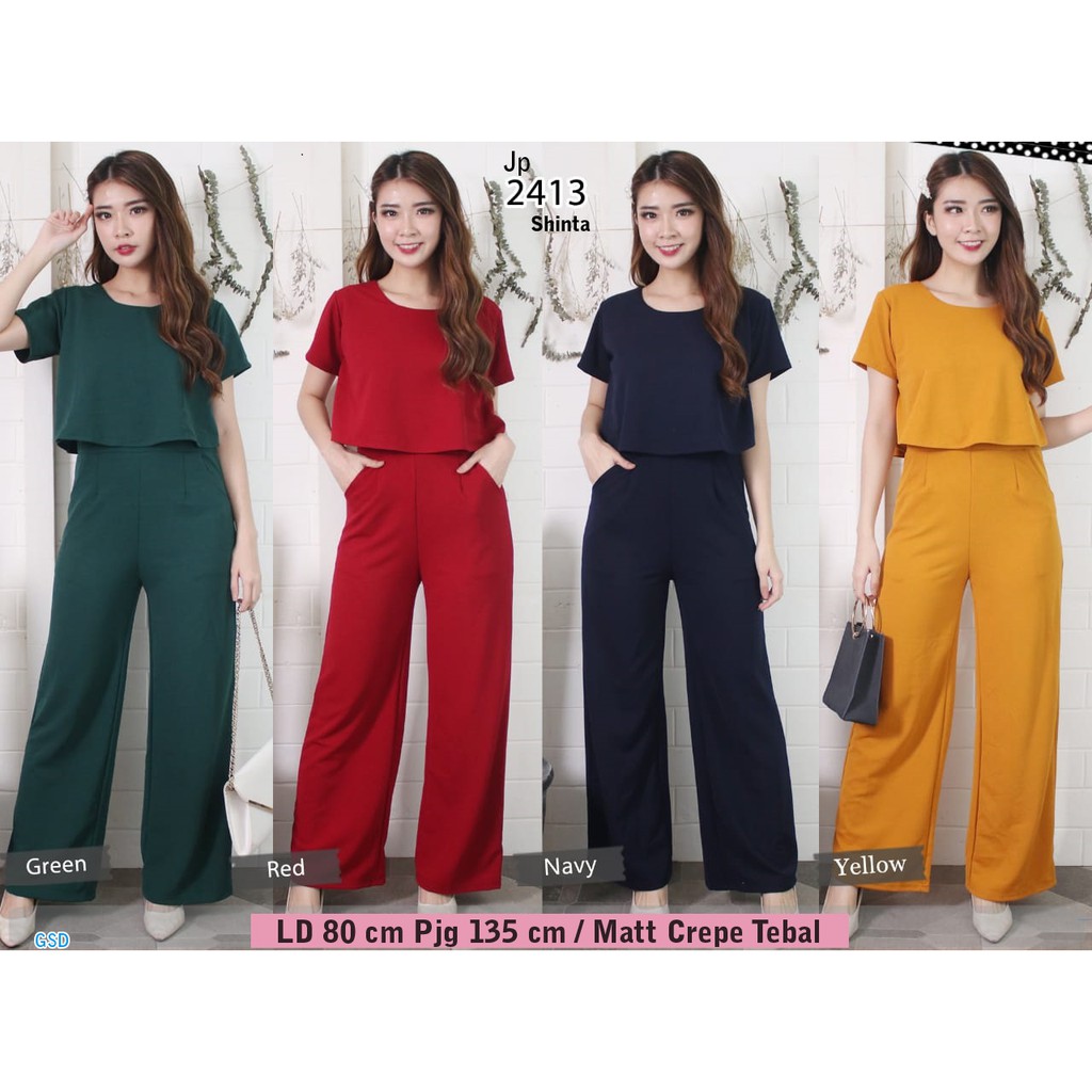 Shopee store baju jumpsuit