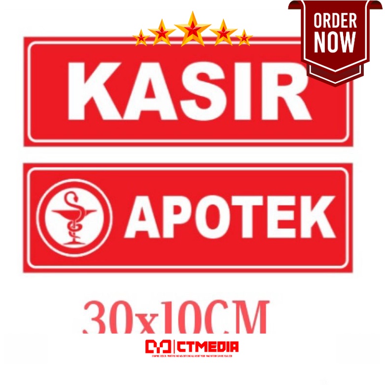 Jual STIKER KASIR APOTEK | Shopee Indonesia
