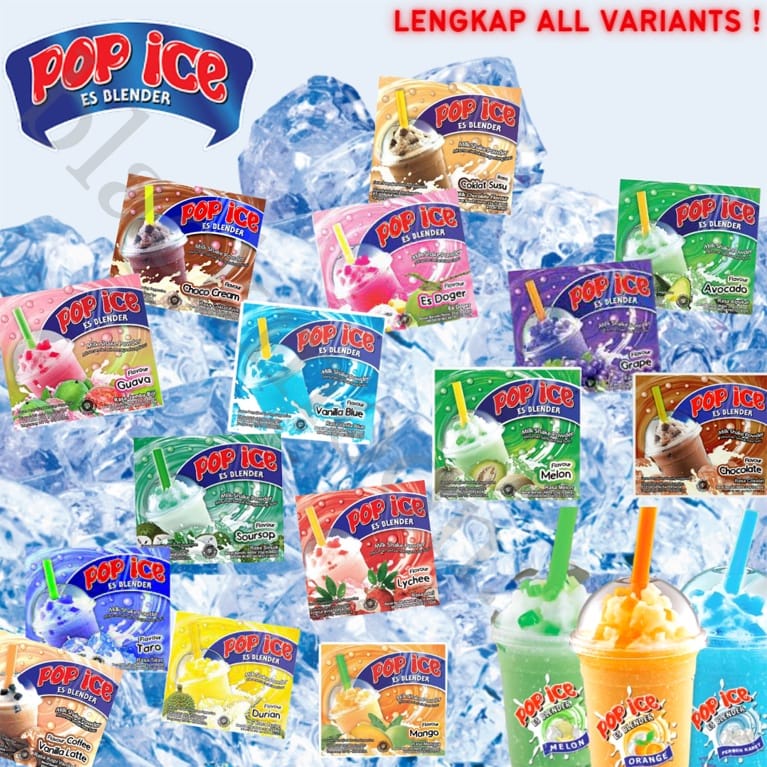 Jual Pop Ice All Varian Rasa Lengkap Bubuk Minuman 1 Renceng Isi 10 Sachet Shopee Indonesia 5122