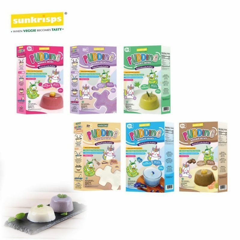 Jual Sunkrisps Pudding Premix Unicorn Series | Shopee Indonesia