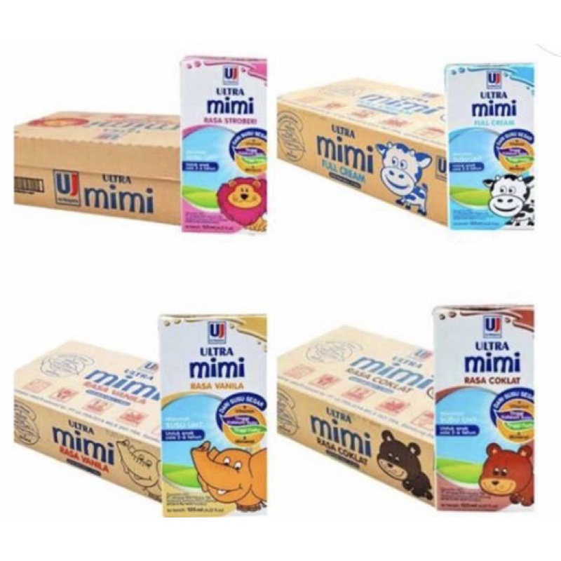 Jual susu ultramimi 125ml (1dus/isi 40 pcs) | Shopee Indonesia