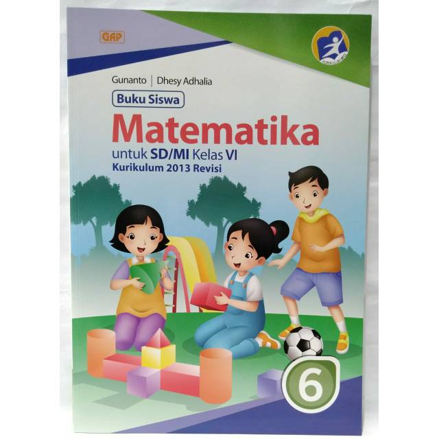 Jual Matematika Kelas 6 GAP K13 [ORIGINAL] | Shopee Indonesia