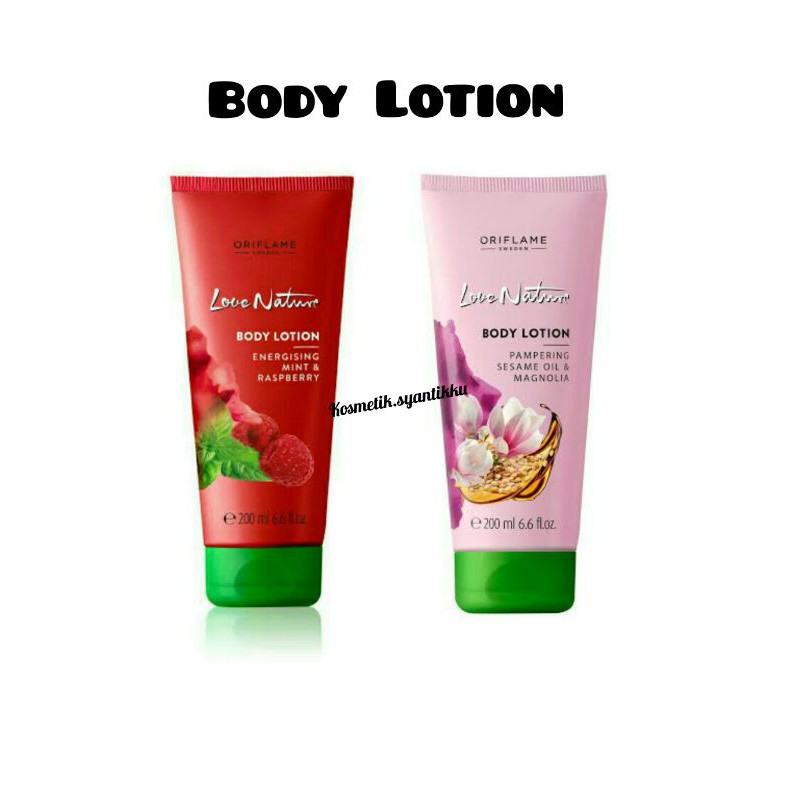 Jual Body Lotion/Love Nature Body Lotion Pampering Sesame Oil