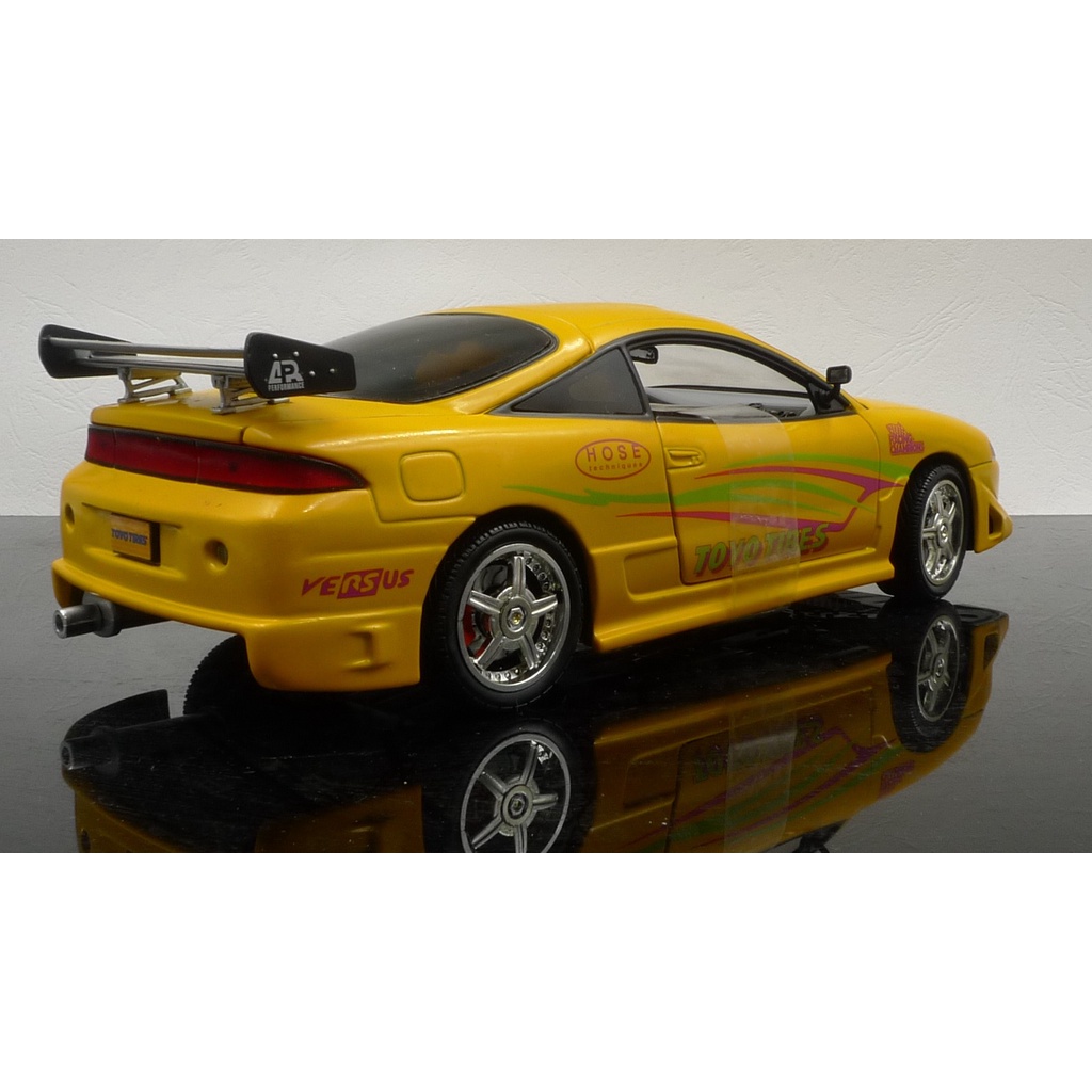 Jual 2 Fast 2 Furious 1995 Mitsubishi Eclipse RC2 ERTL Racing Champions ...