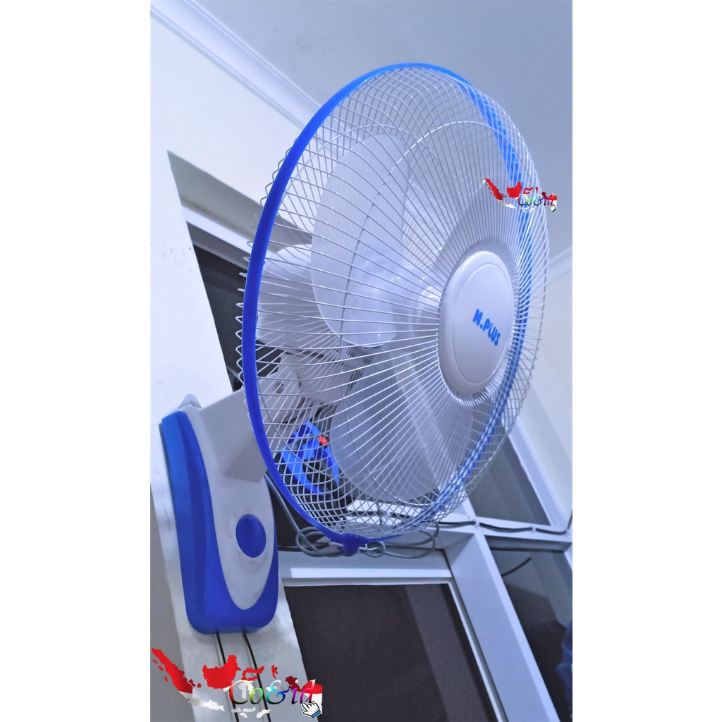 Jual Home Kipas Angin Dinding 12 16 Wall Fan National Plus Shopee Indonesia 5623