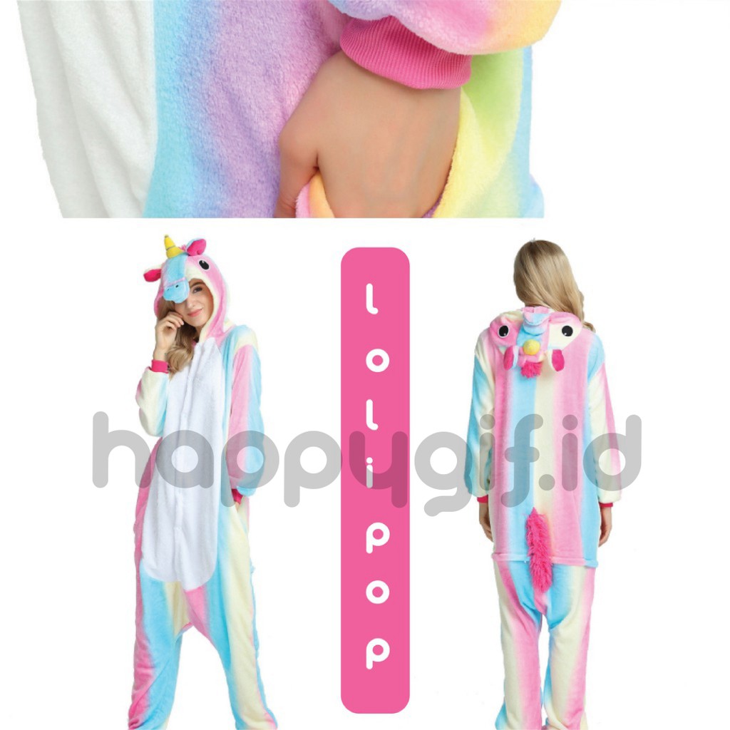 piyama onesie unicorn