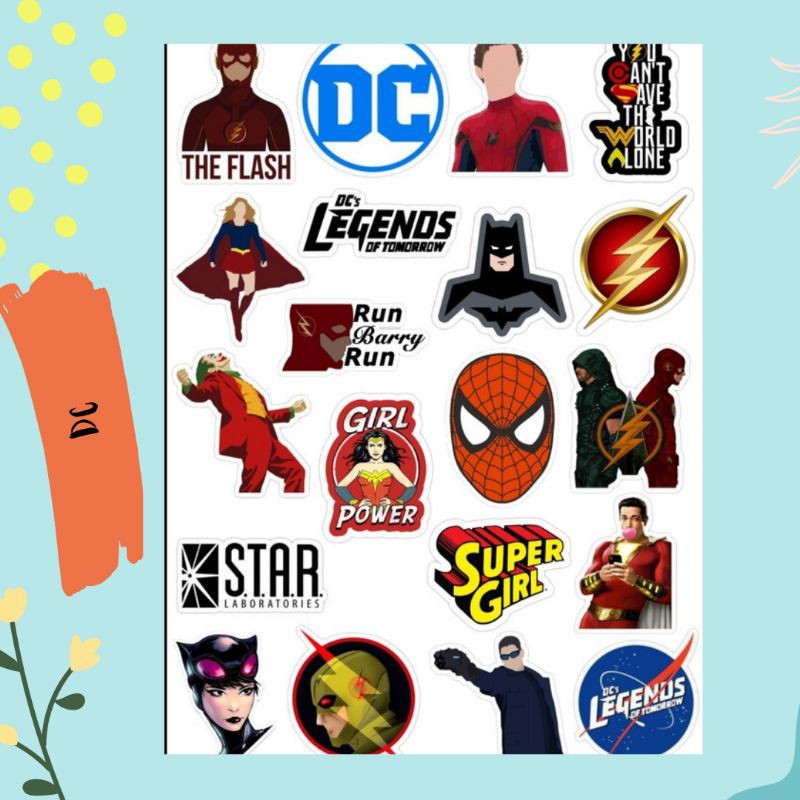 Jual STICKER TUMBLR DC COMIC DC LEGENDS STICKER TUMBLR AESTHETIC ...