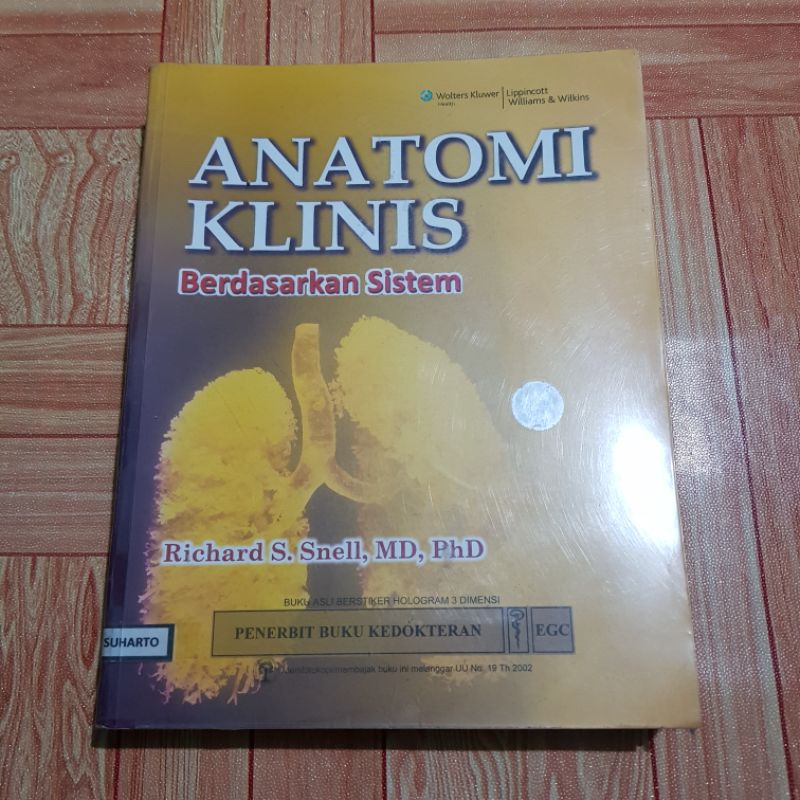 Jual Buku Anatomi Klinis Berdasarkan Sistem Snell Original | Shopee ...