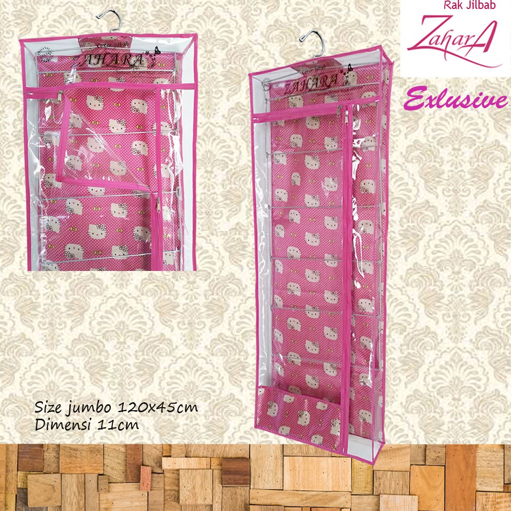Jual Rak jilbab gantung jumbo Fanta hello kitty exclusive | Shopee ...