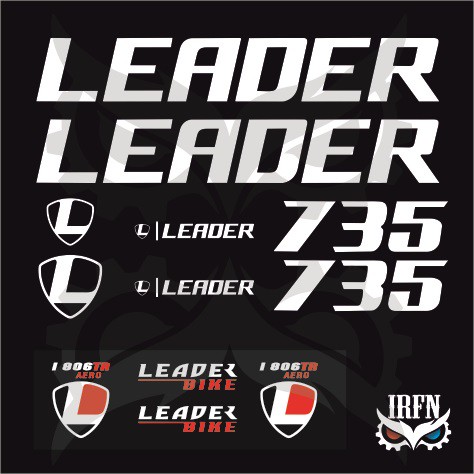 Jual Stiker Decal Frameset Leader 721 725 735 full cutting | Shopee ...