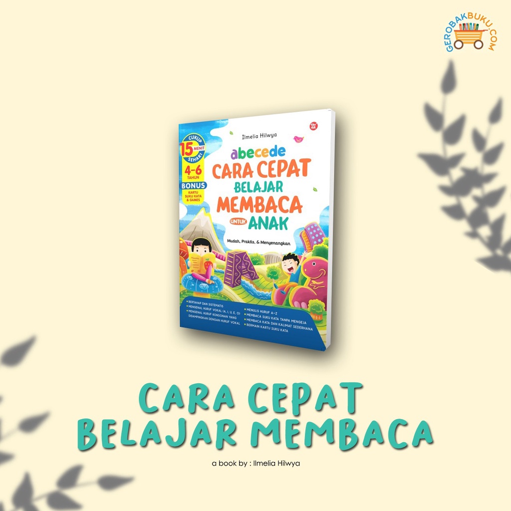 Jual ABECEDE Cara Cepat Belajar Membaca Untuk Anak | Shopee Indonesia