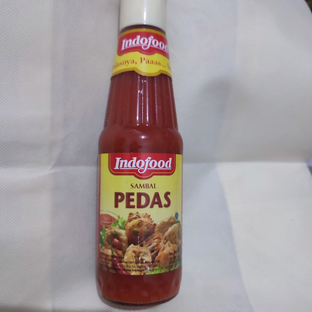 Jual INDOFOOD SAMBAL BOTOL PEDAS EXTRA PEDAS 275ml 135ML Botol Kaca ...