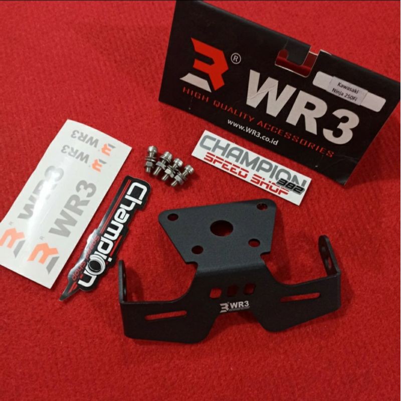 Jual Fender Eliminator Dudukan Plat Nomor Belakang Tail Tidy WR3