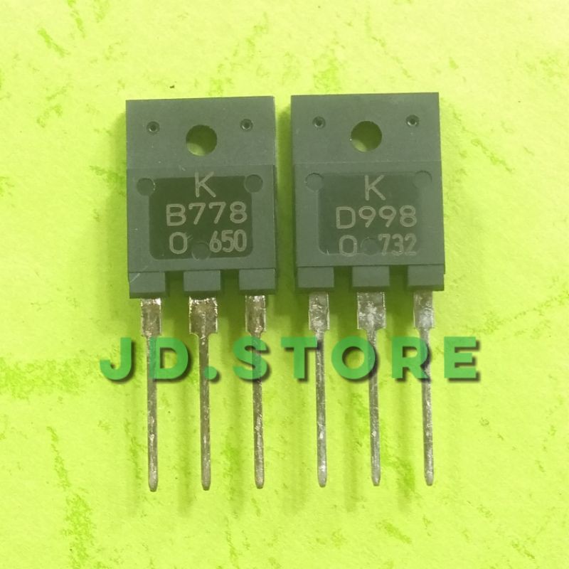 Jual transistor B778 & D998 | Shopee Indonesia