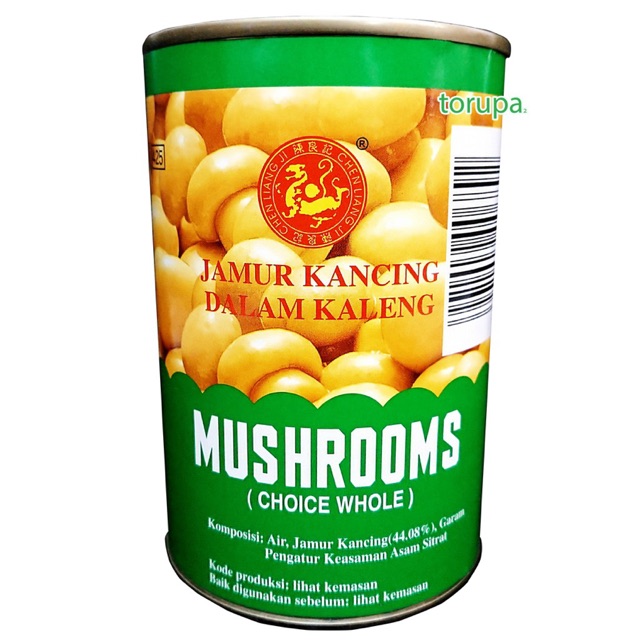 Jual Clj Mushroom Jamur Kancing Kaleng Chen Liang Ji 425 Gr Shopee