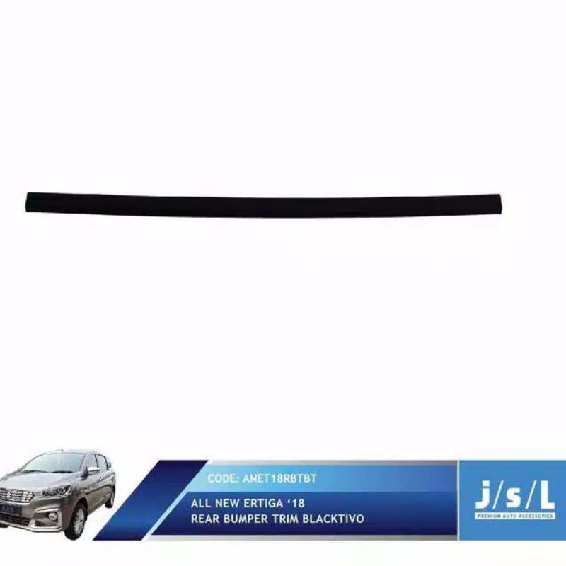 Jual List bumper belakang all new Ertiga 2018/ bumper trim Hitam