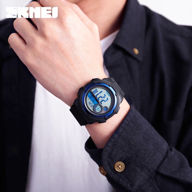 Jual SKMEI 1424 DIGITAL FREE BOX POLOS WORLD TIME Shopee Indonesia