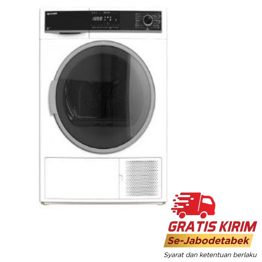 Jual Sharp Tumble Dryer KD-HP901 Mesin Dryer Pengering Pakaian Sharp ...