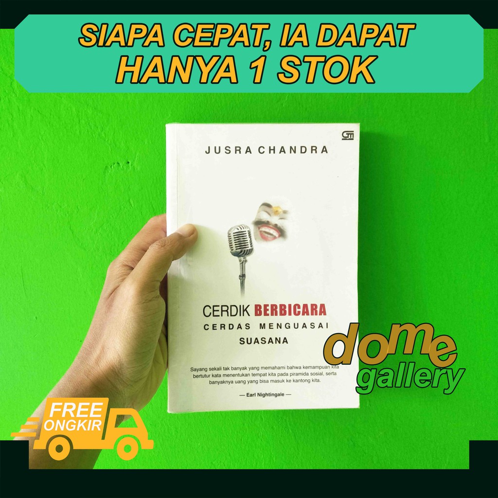 Jual Buku Cerdik Berbicara Cerdas Menguasai Suasana / Buku Edukasi ...