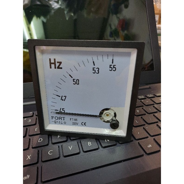 Jual hz meter size 96x96 mm FT-96HZ model jarum | Shopee Indonesia