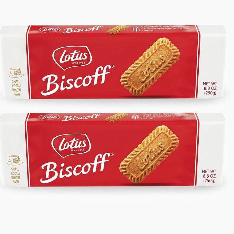 Jual 【CT】 Lotus Biscoff Biscuit Karamel 250 Gr 32Pc Caramelised